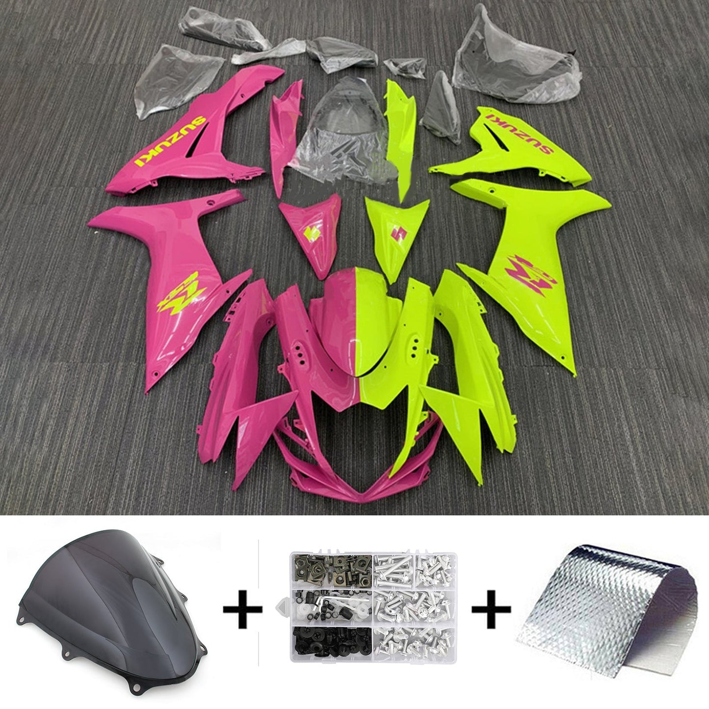 2011-2025 Suzuki GSXR 600/750 K11 Fairing Kit Bodywork Plastic ABS