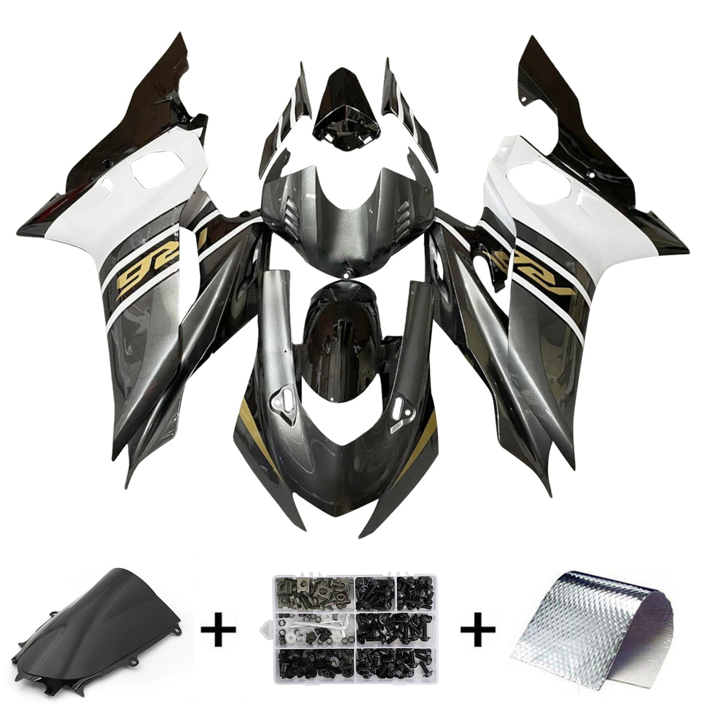 2017-2023 Yamaha YZF-R6 Fairing Kit Bodywork Plastic ABS