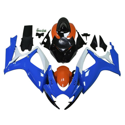 2006-2007 Suzuki GSXR 600/750 K6 Fairing Kit Bodywork Plastic ABS