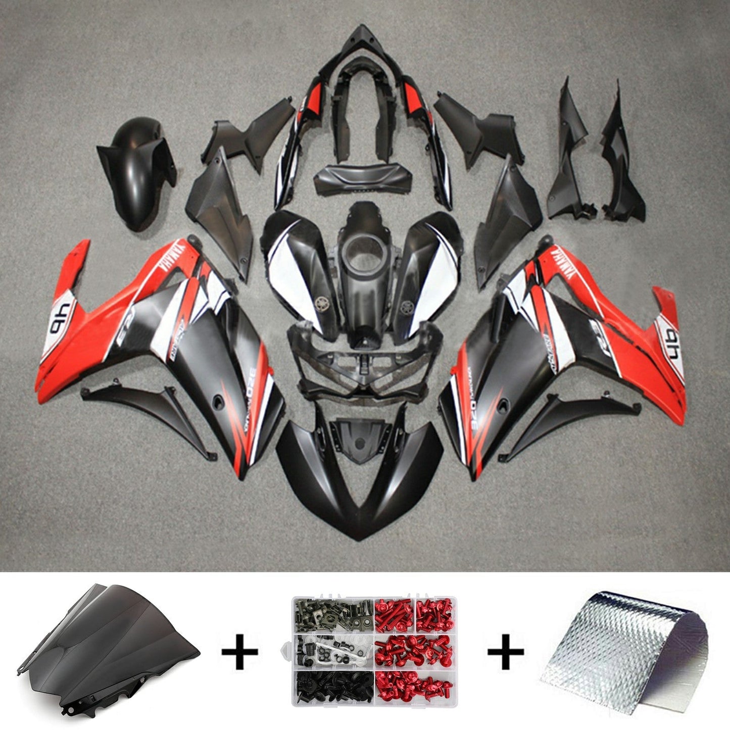 Yamaha YZF-R3 2014-2018 R25 2015-2017 Fairing Kit Bodywork ABS