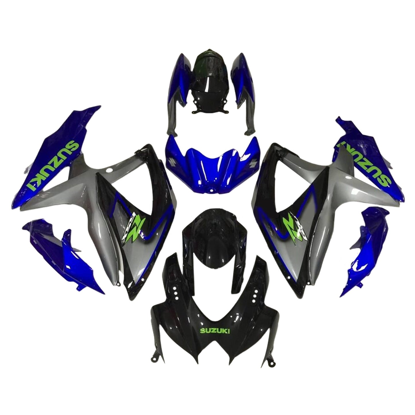 2008-2010 Suzuki GSXR 600/750 K8 Fairing Kit Bodywork Plastic ABS