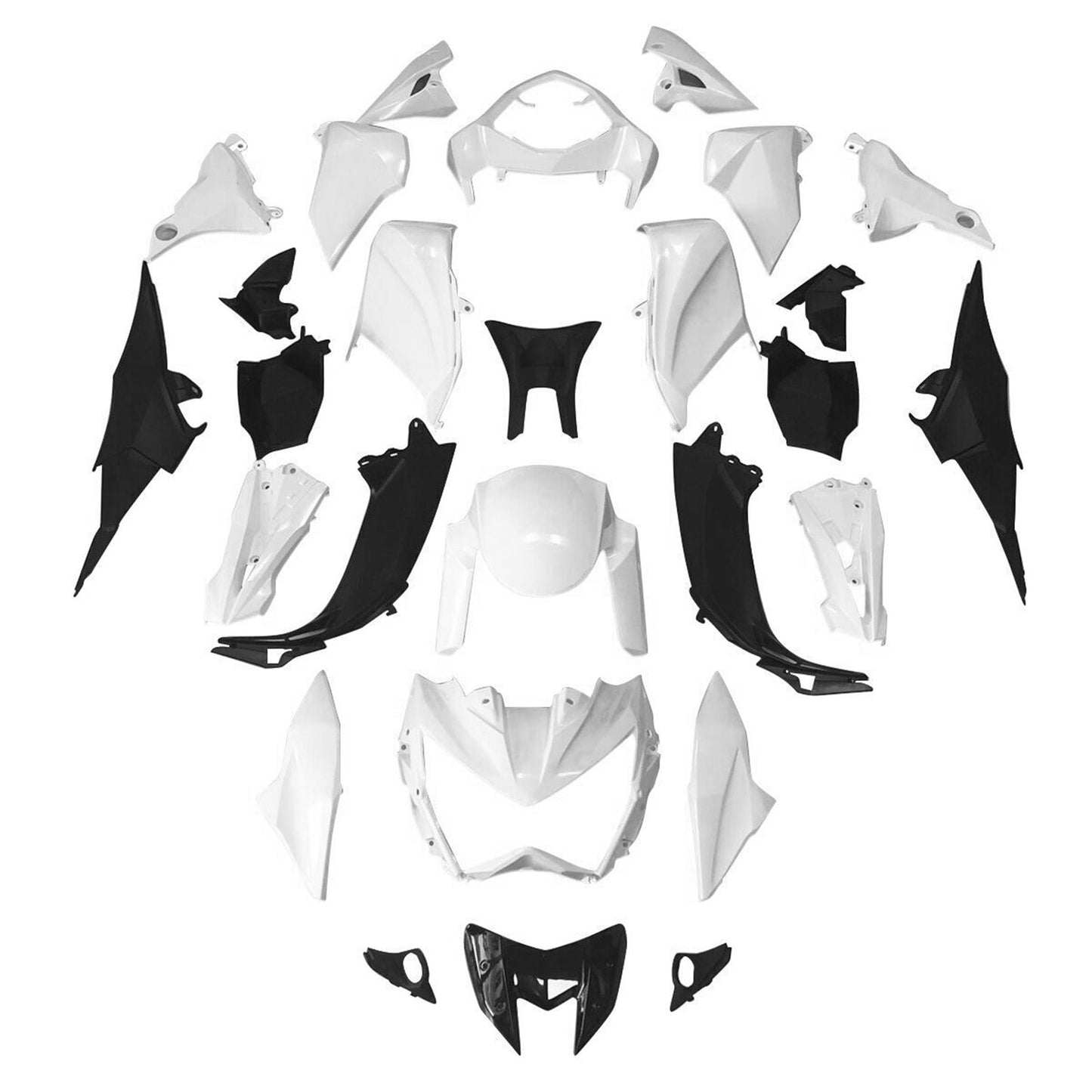 2013-2018 Kawasaki Z800 Fairing Injection Molding Unpainted