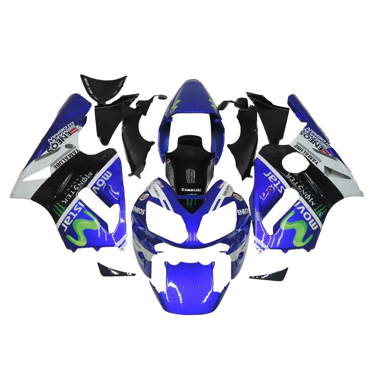 2002-2005 Kawasaki ZX12R Fairing Kit Bodywork Plastic ABS