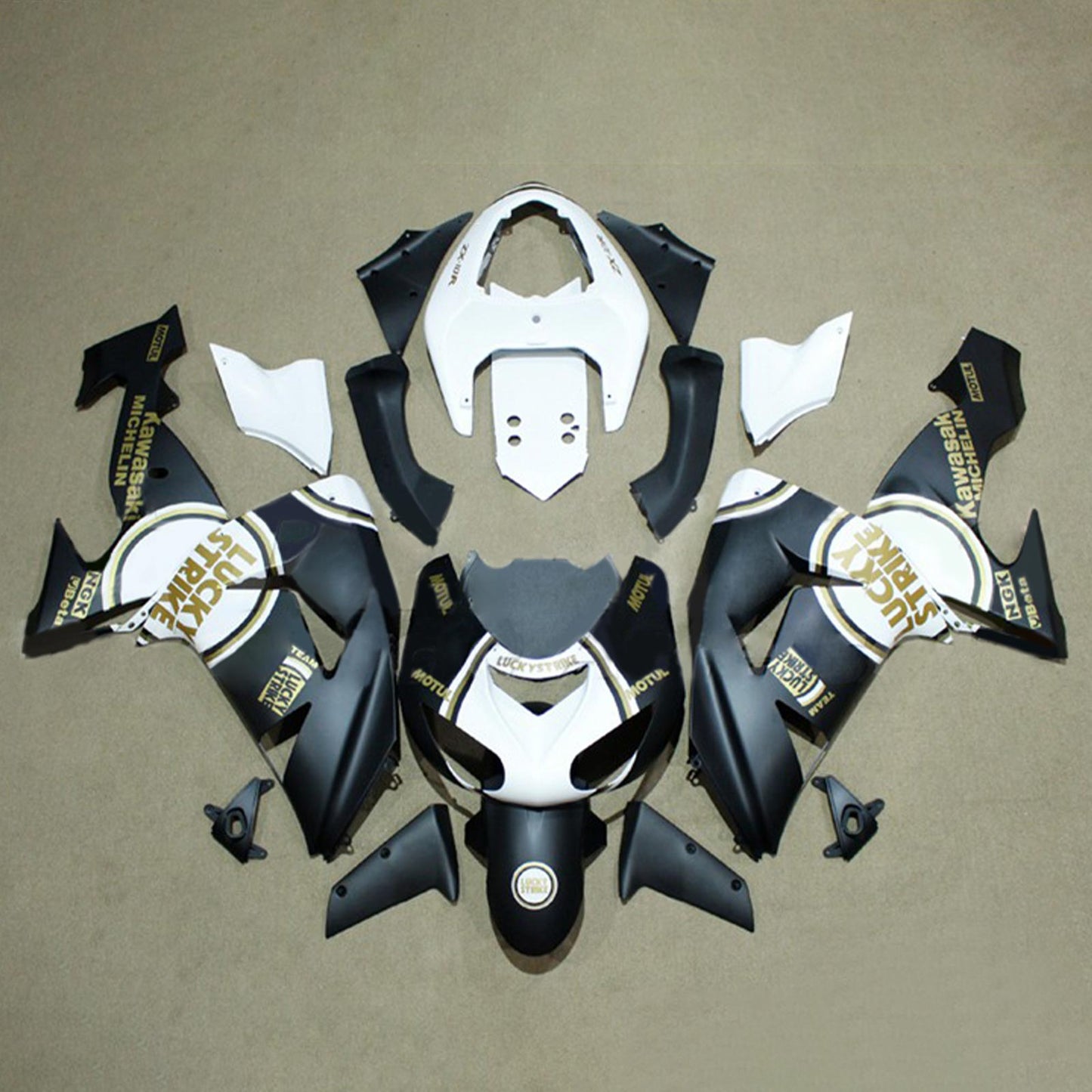 2006-2007 Kawasaki ZX10R Fairing Kit Bodywork Plastic ABS