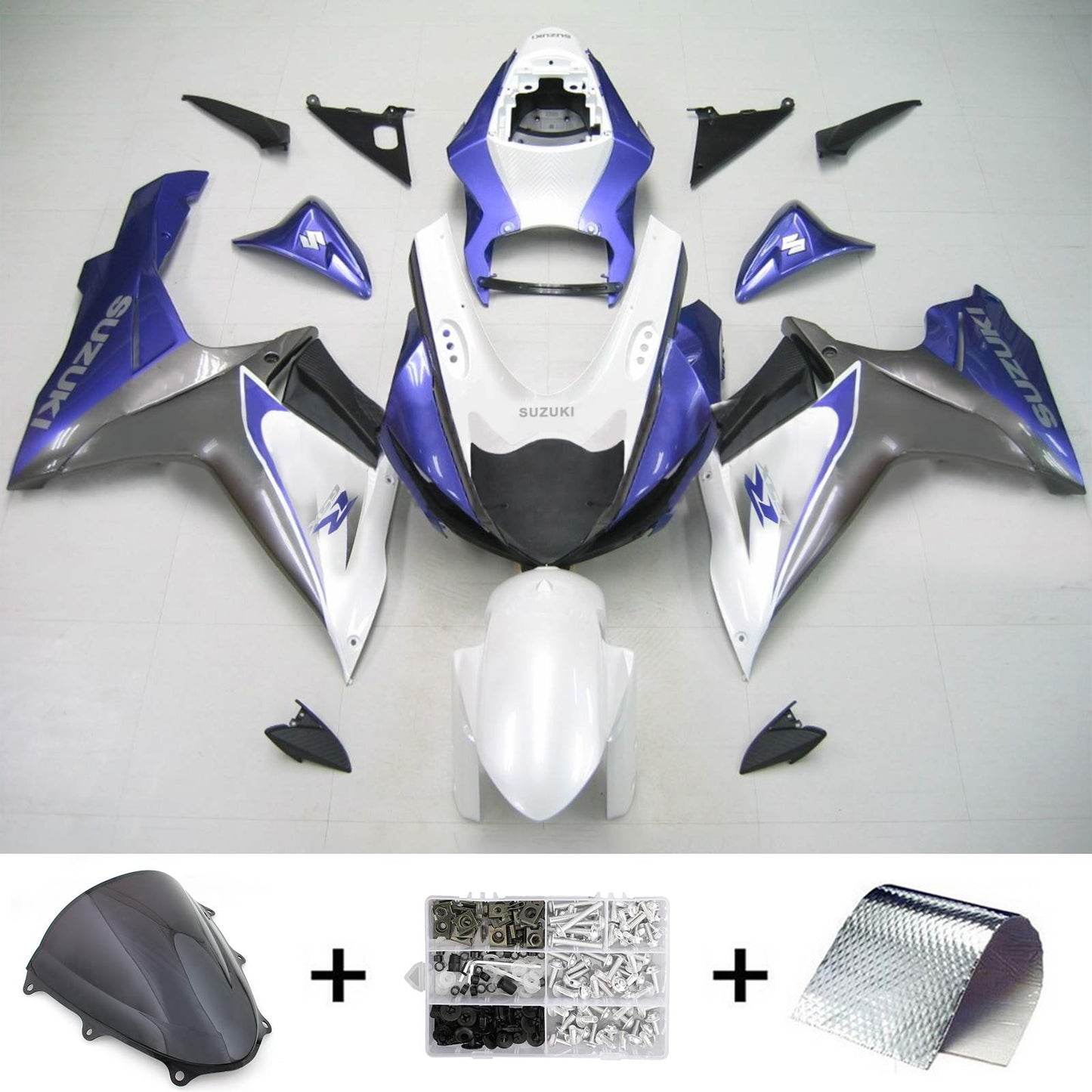 2011-2024 Suzuki GSXR 600/750 K11 Fairing Kit Bodywork Plastic ABS