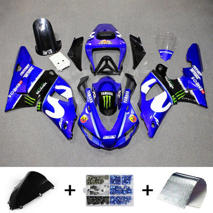 1998-1999 Yamaha YZF 1000 R1 Fairing Kit Bodywork Plastic ABS