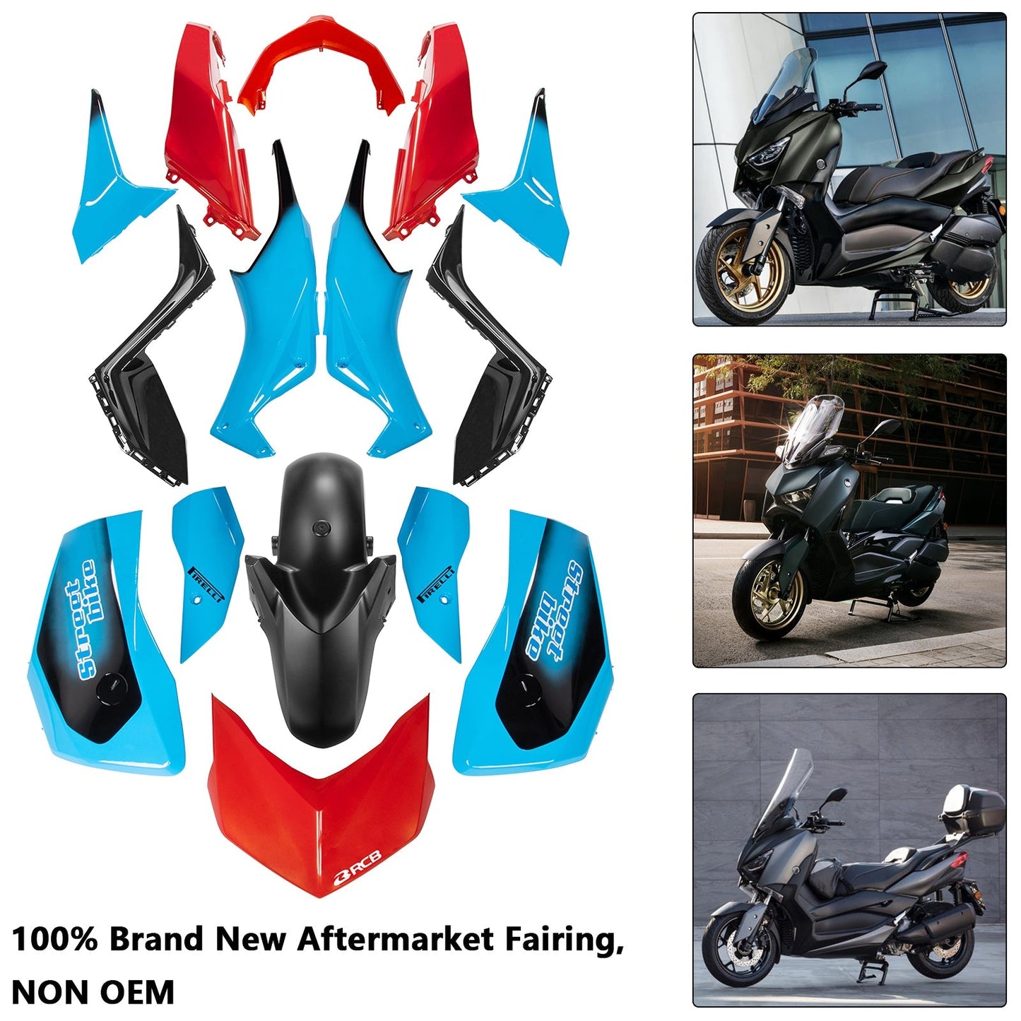 2023-2024 Yamaha X-MAX 300 XMAX Fairing Kit