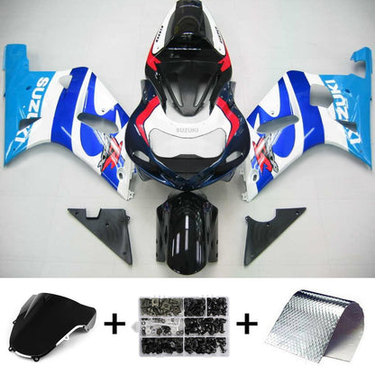 2001-2003 Suzuki GSXR600 Fairing Kit Bodywork Plastic ABS
