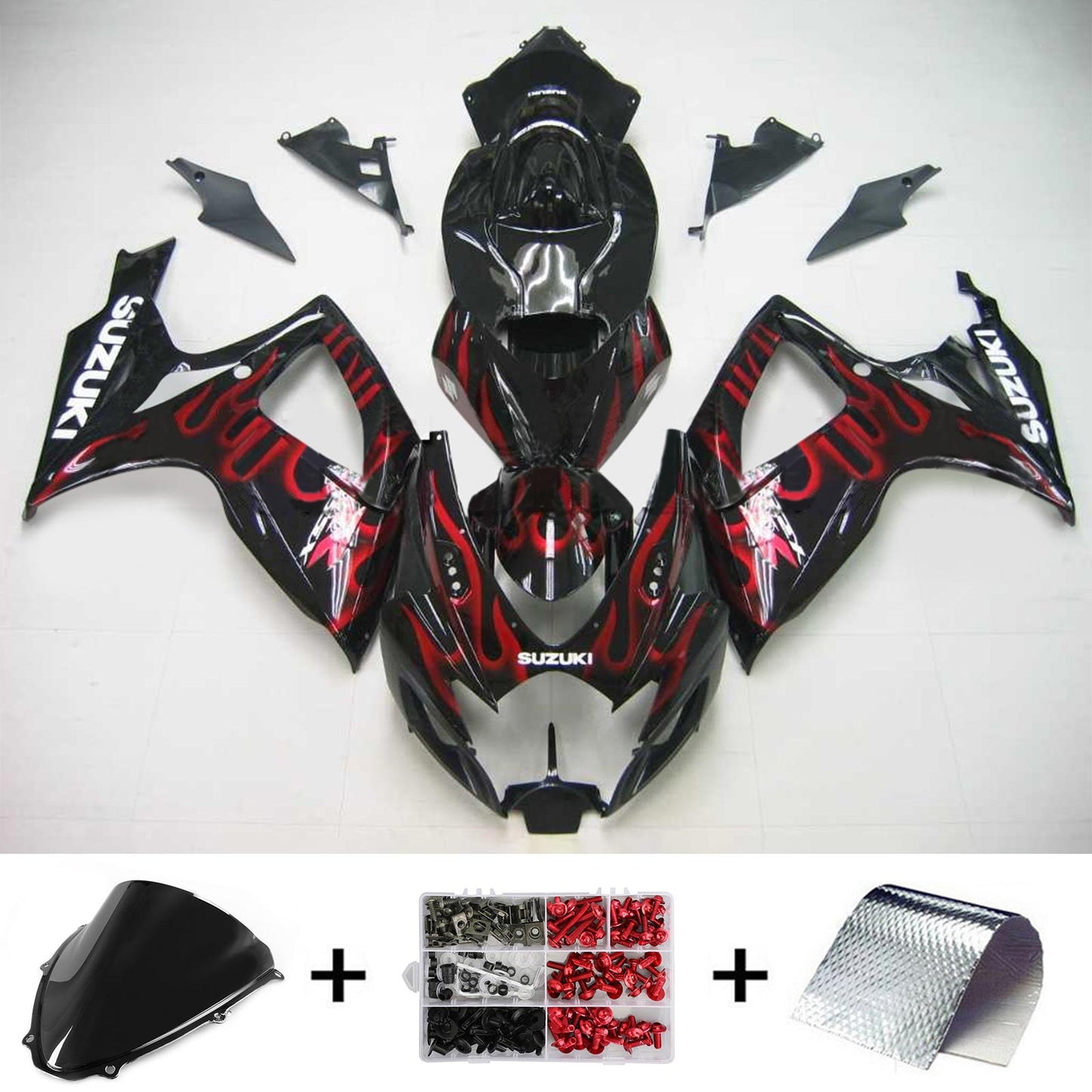 2006-2007 Suzuki GSXR 600/750 Fairing Kit