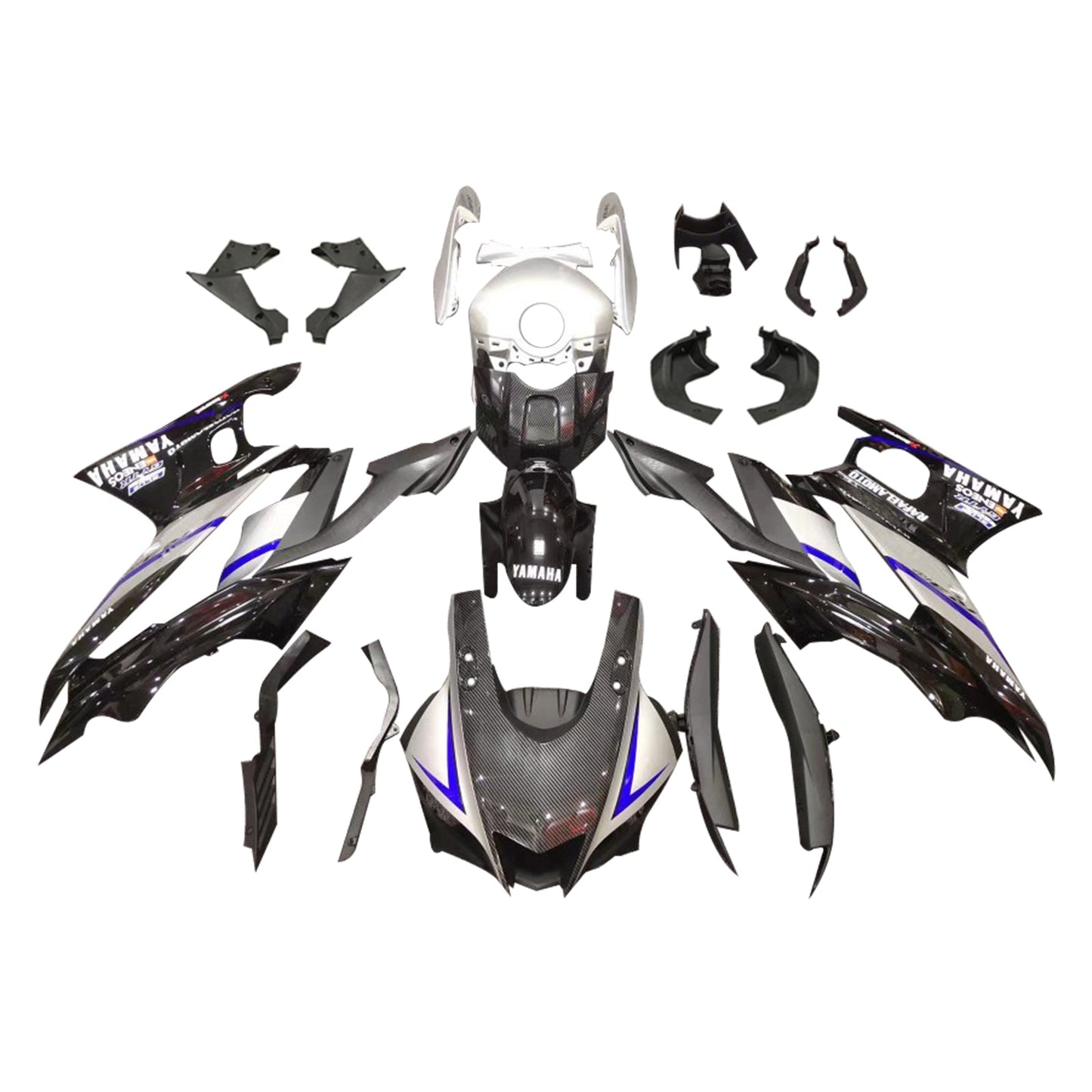 2022-2024 Yamaha YZF-R3 R25 Fairing Kit Bodywork Plastic ABS
