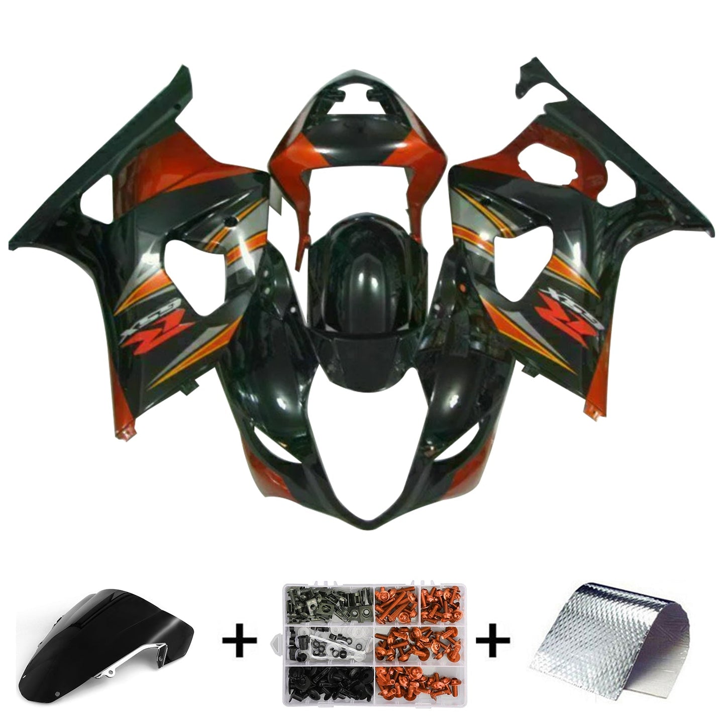 2003-2004 Suzuki GSXR1000 K3 Fairing Kit Bodywork Plastic ABS