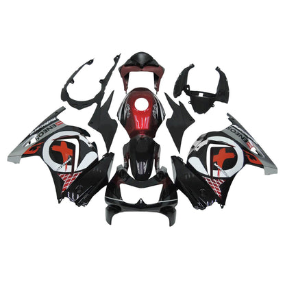 2008-2012 Kawasaki EX250 Ninja250R Fairing Kit Bodywork Plastic ABS