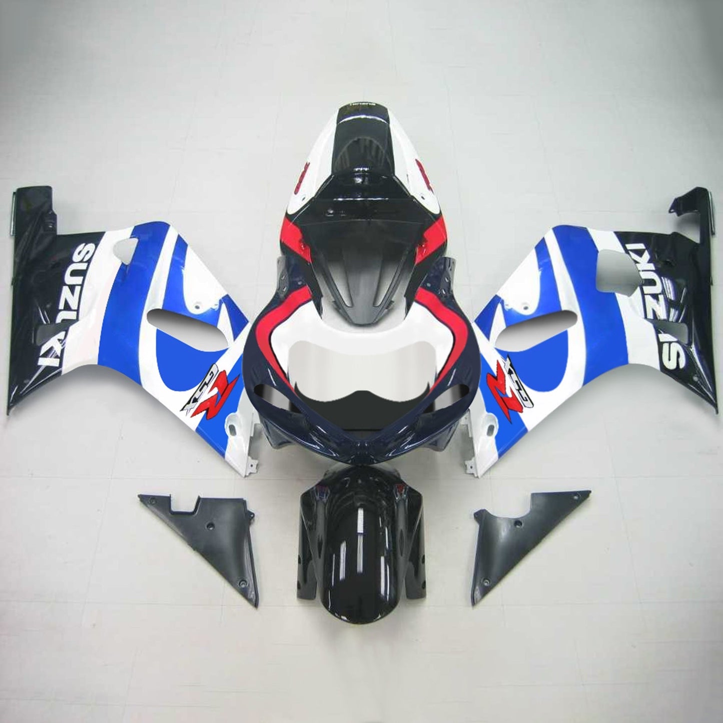 2001-2003 Suzuki GSXR750 Fairing Kit Bodywork Plastic ABS