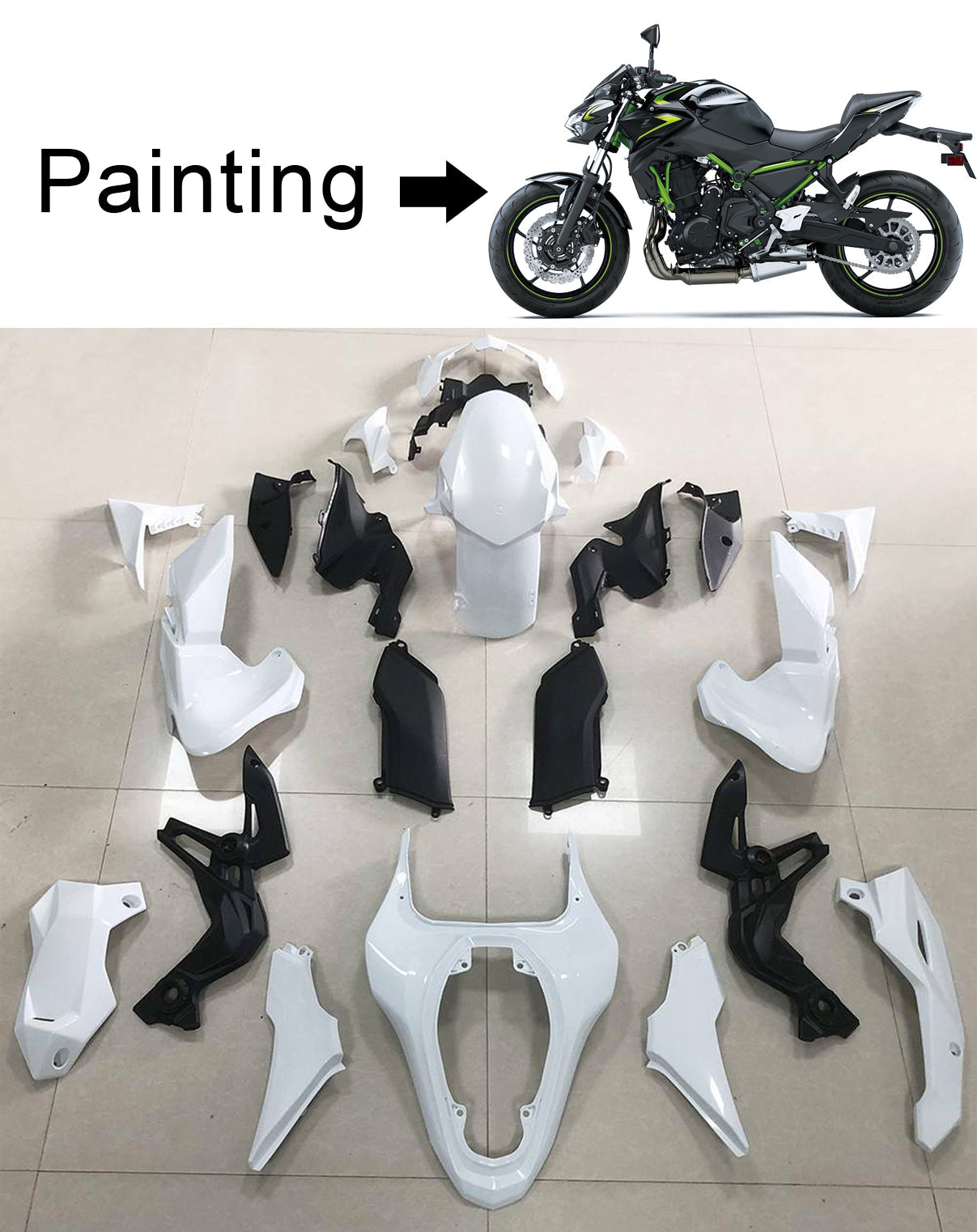 2020-2024 Kawasaki Z900 Fairing Kit