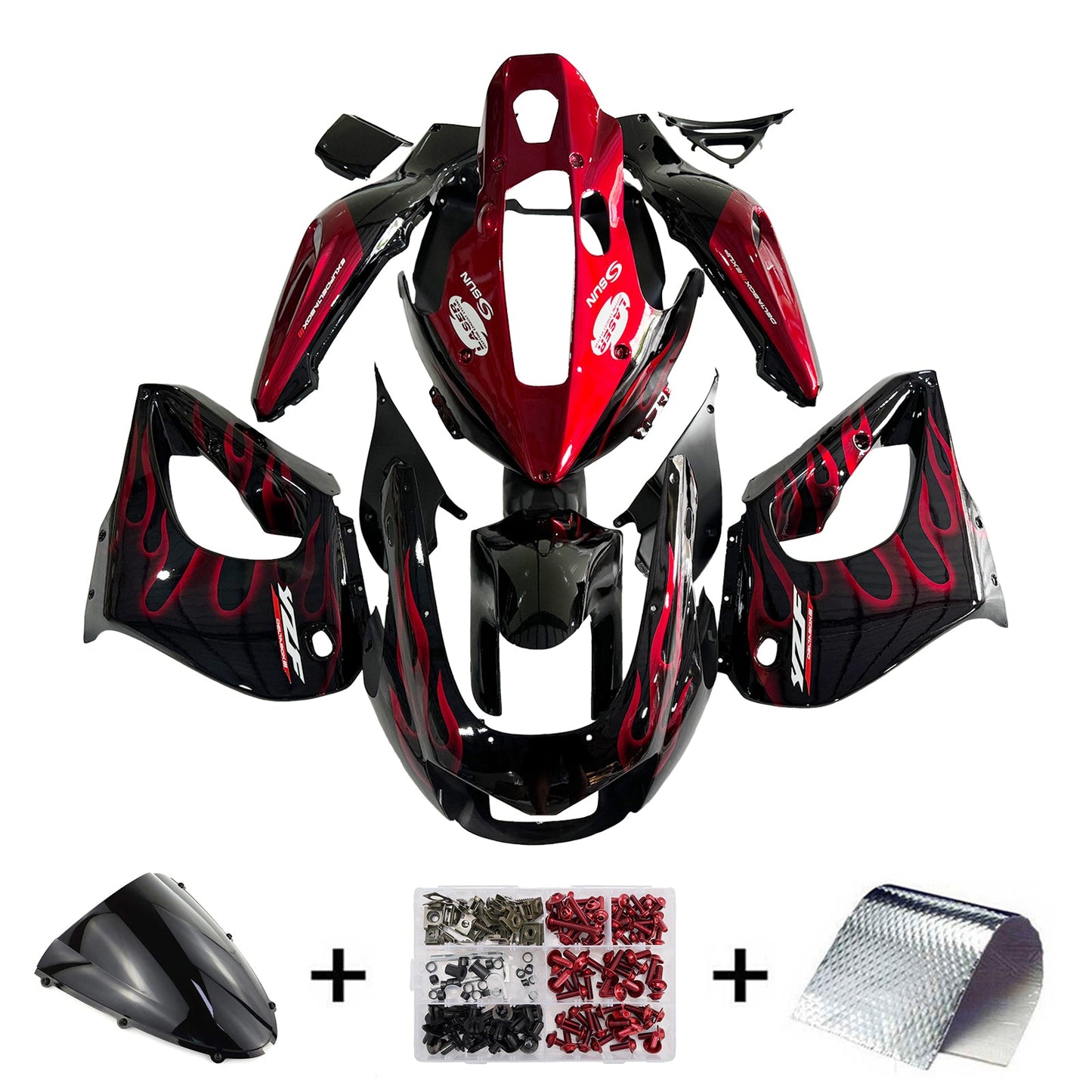 1997-2007 Injection Fairing Kit Bodywork ABS For Yamaha YZF1000R Thunderace