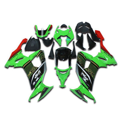 2008-2010 Kawasaki ZX10R Fairing Kit Bodywork Plastic ABS