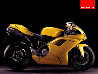 2007-2012 Fairings Ducati 1098 1198 848 Yellow Gold 1098  Generic
