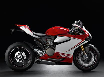 2012-2015 Fairings Ducati 1199 Panigale Red White 1199 Generic