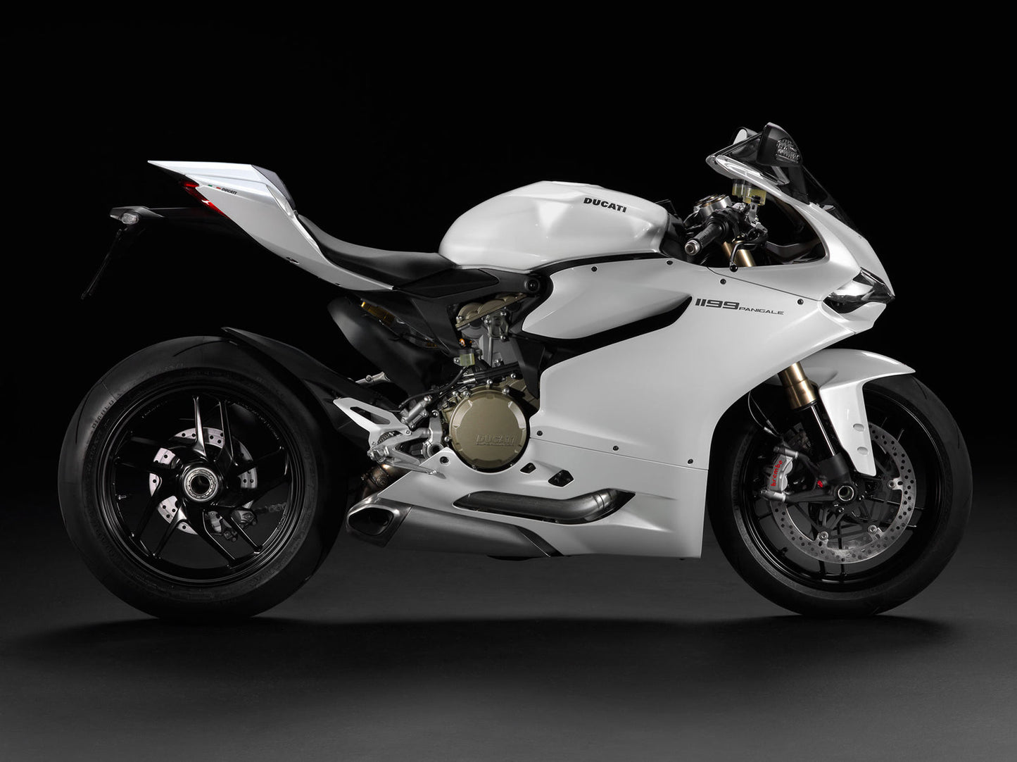 2012-2015 Fairings Ducati 1199 Panigale  White 1199  Generic