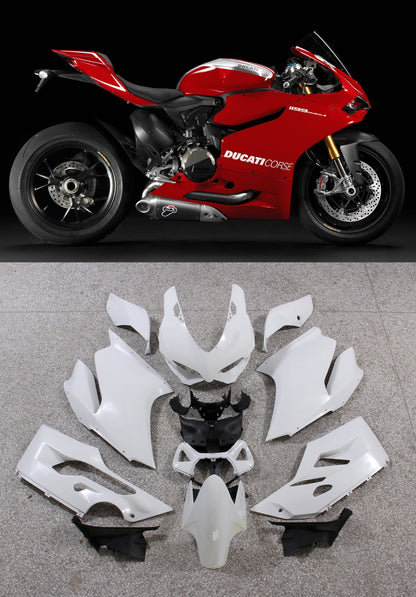 2012-2015 Fairings Ducati 1199 Panigale Red Corse 1199  Generic