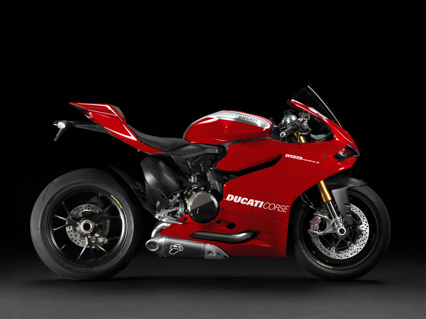 2012-2015 Fairings Ducati 1199 Panigale Red Corse 1199  Generic