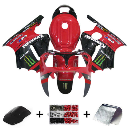 2000-2001 Kawasaki ZX12R Fairing Kit Bodywork Plastic ABS