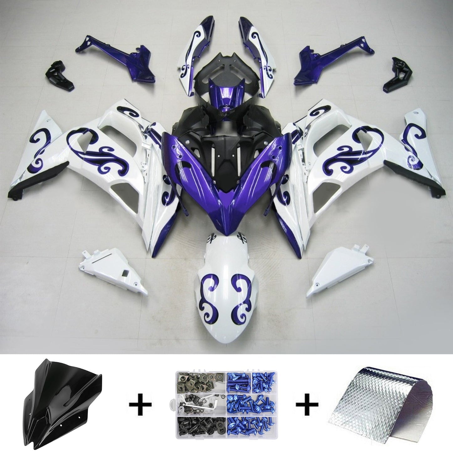 2020-2025 Kawasaki ER-6F Ninja650 Fairing Kit Bodywork ABS