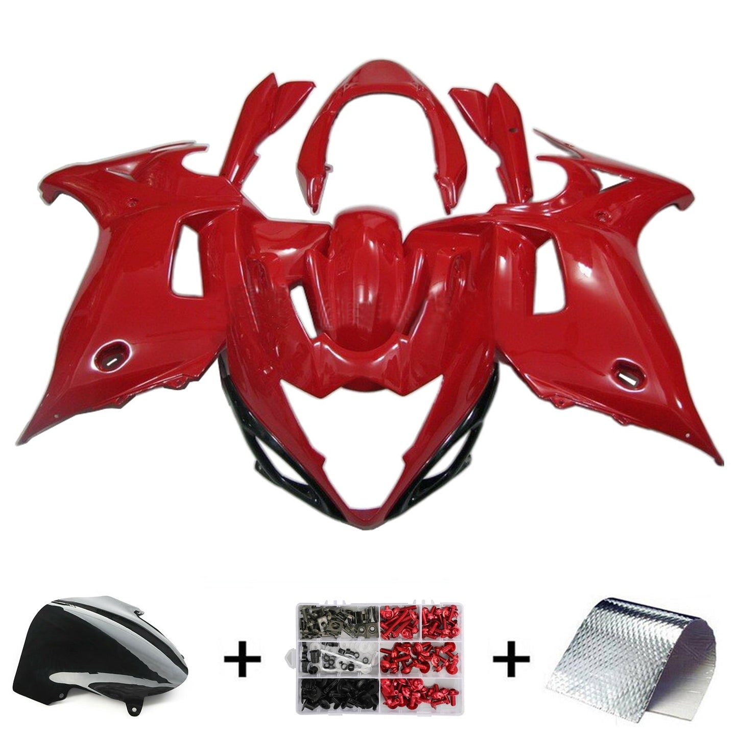 2008-2013 Suzuki Katana GSX650F Fairing Kit Bodywork Plastic ABS