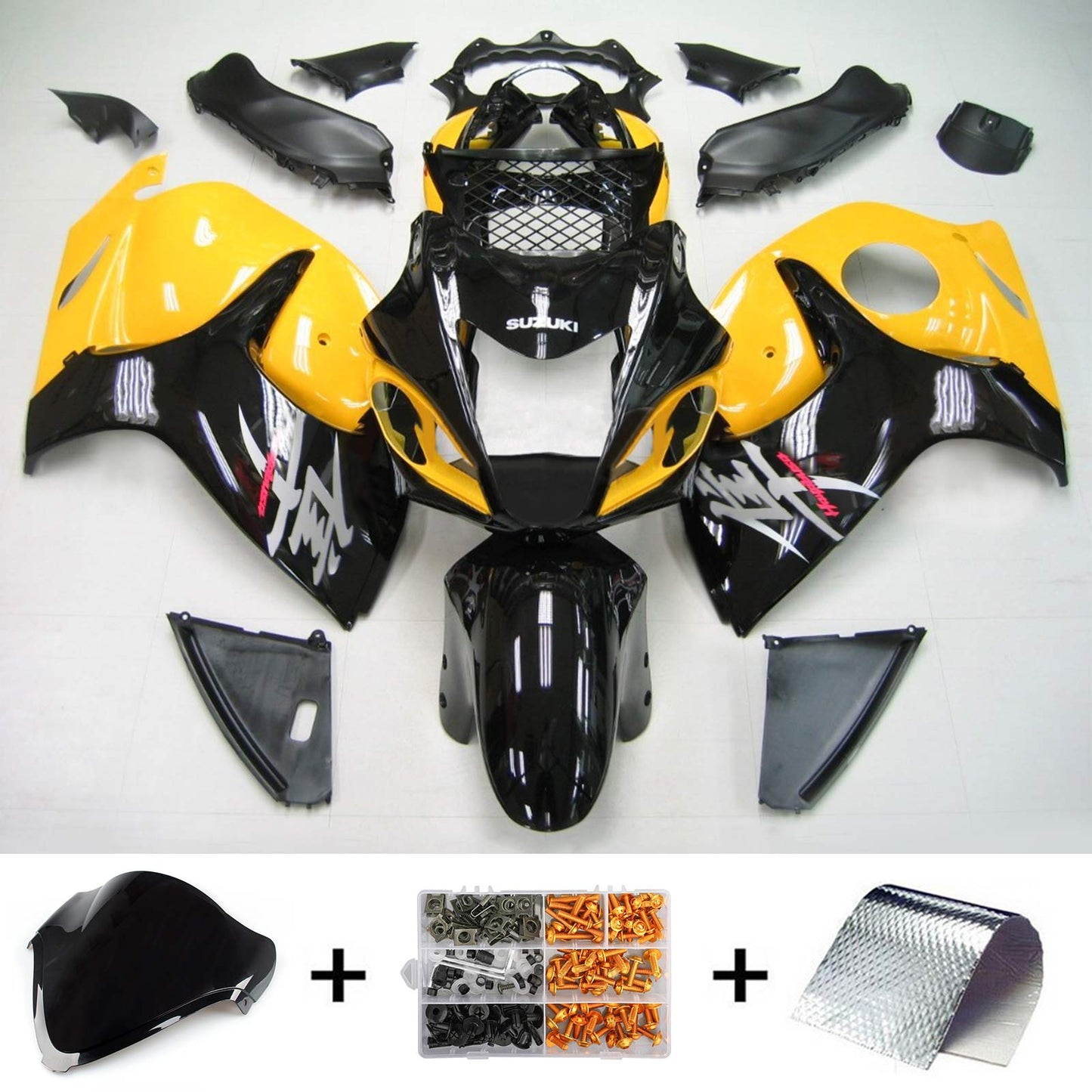 2008-2020 Suzuki Hayabusa GSXR1300 Fairing Kit Bodywork Plastic ABS