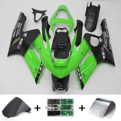 2003-2004 Kawasaki ZX6R 636 Fairing Kit Bodywork Plastic ABS
