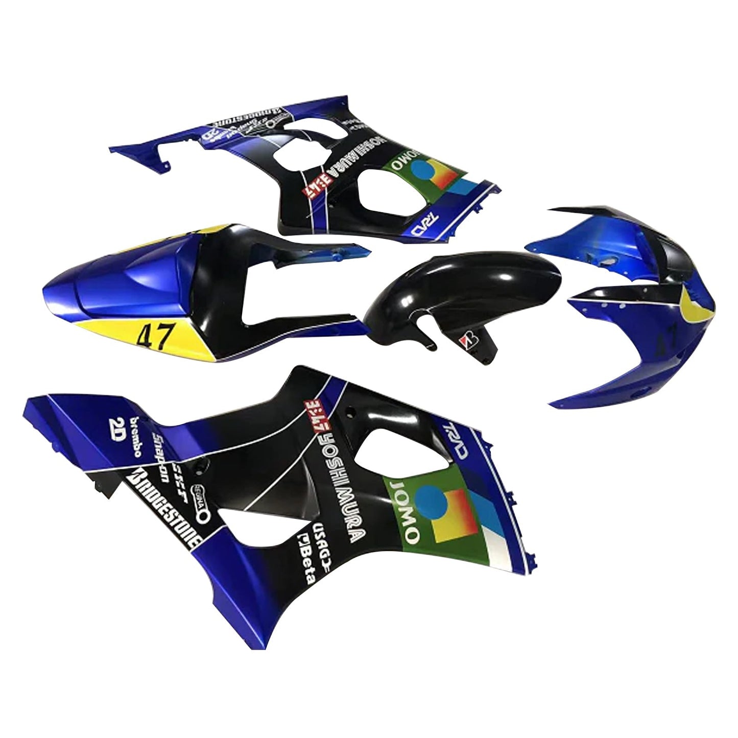 2003-2004 Suzuki GSXR1000 K3 Fairing Kit Bodywork Plastic ABS