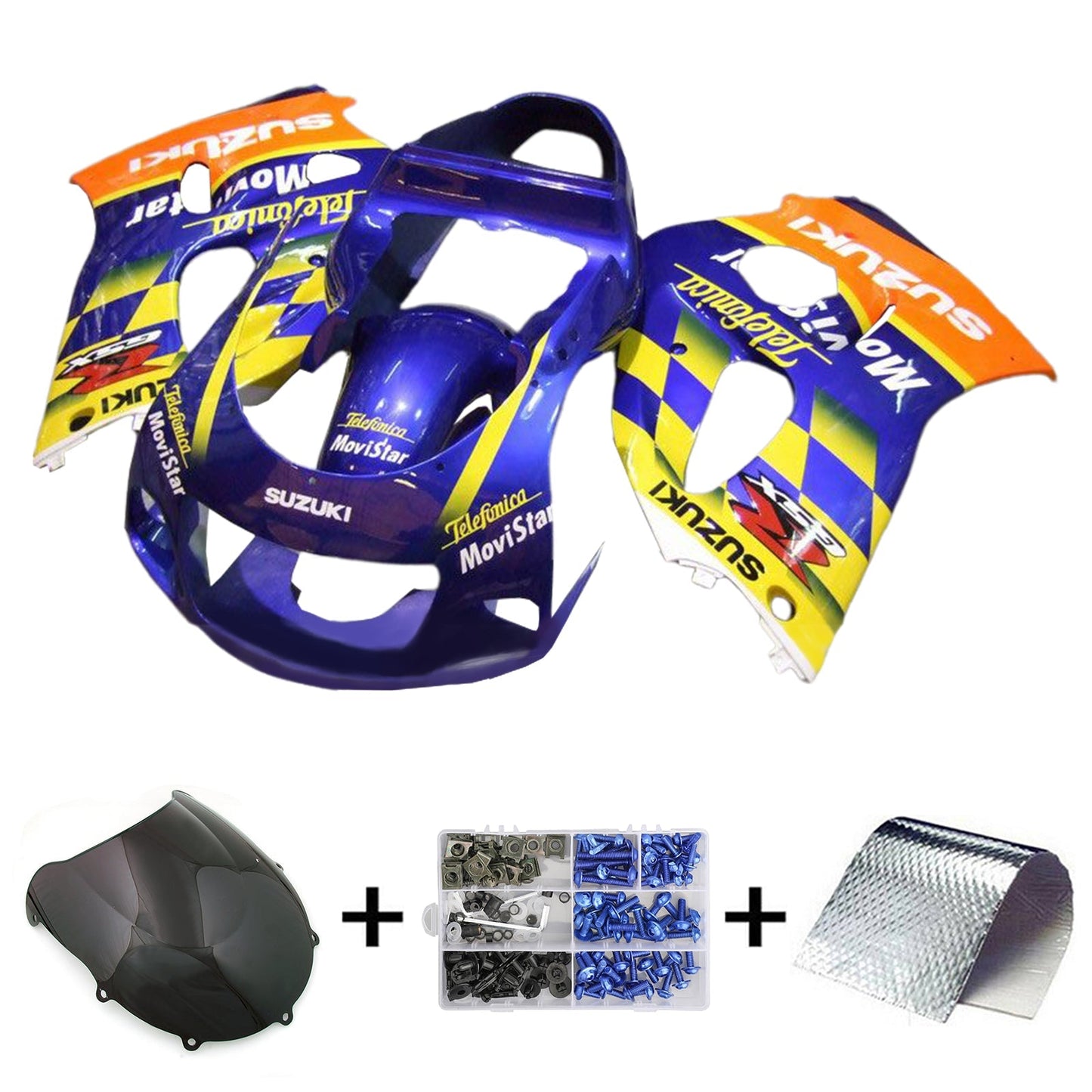 Suzuki GSXR600 1996-2000 GSXR750 1996-1999 Fairing Kit Bodywork