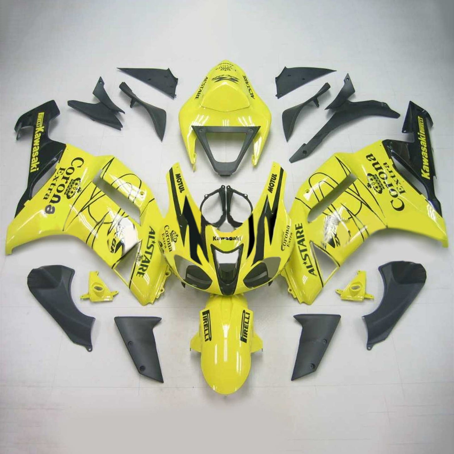 2007-2008 Fairing Kit For Kawasaki ZX6R 636 Generic