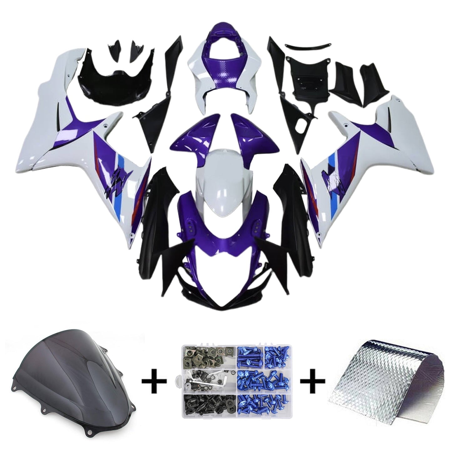 2011-2025 Suzuki GSXR 600/750 K11 Fairing Kit Bodywork Plastic ABS