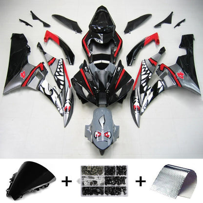 2006-2007 Yamaha YZF 600 R6 Fairing Kit Bodywork Plastic ABS