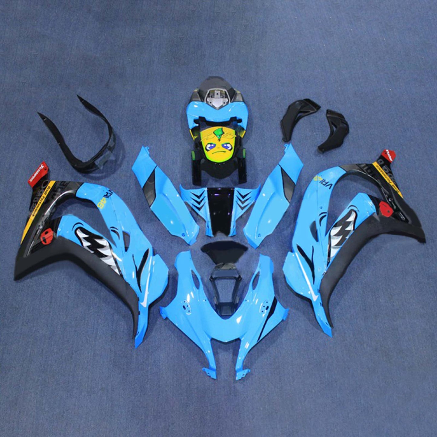 2016-2020 Kawasaki ZX10R Fairing Kit Bodywork Plastic ABS