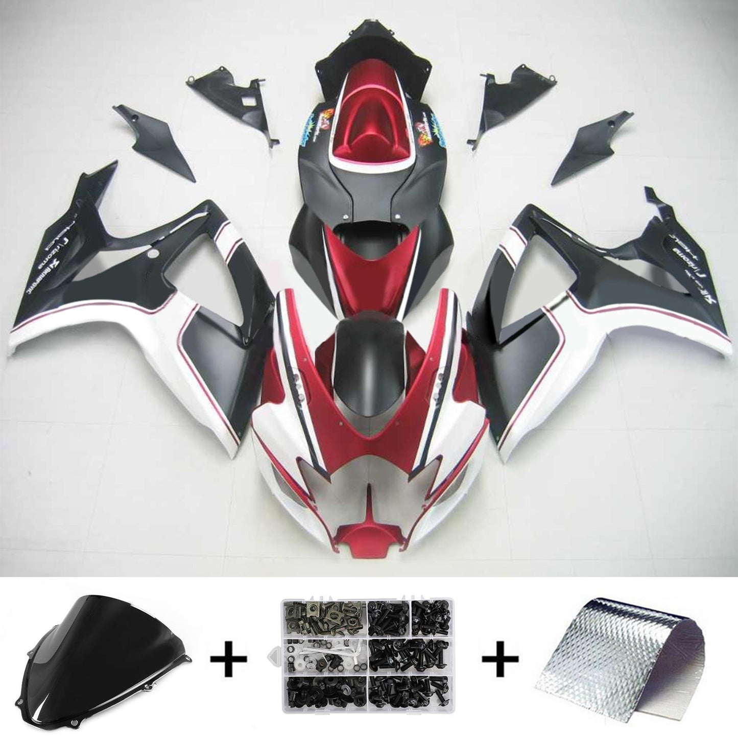 2006-2007 Suzuki GSXR 600/750 Fairing Kit
