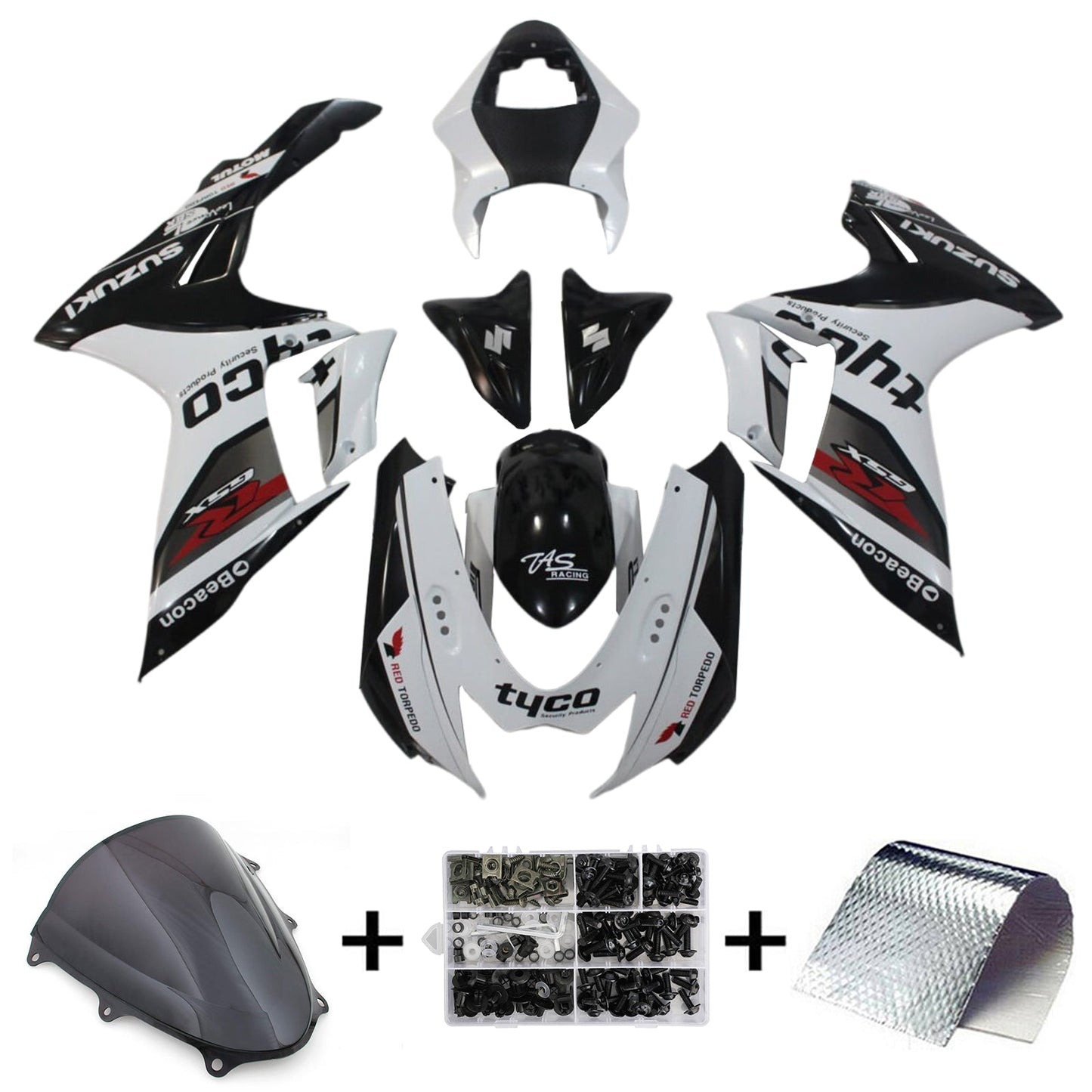 2011-2025 Suzuki GSXR 600/750 K11 Fairing Kit Bodywork Plastic ABS