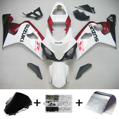 2004-2005 Suzuki GSXR 600/750 Fairing Kit Bodywork Plastic ABS