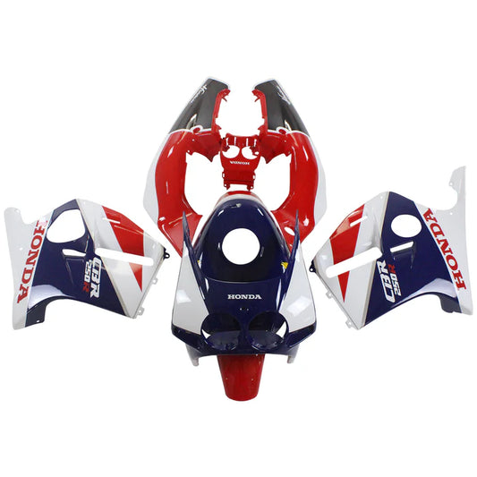 1988-1989 CBR250RR MC19 Honda Red & Blue Fairing Kit
