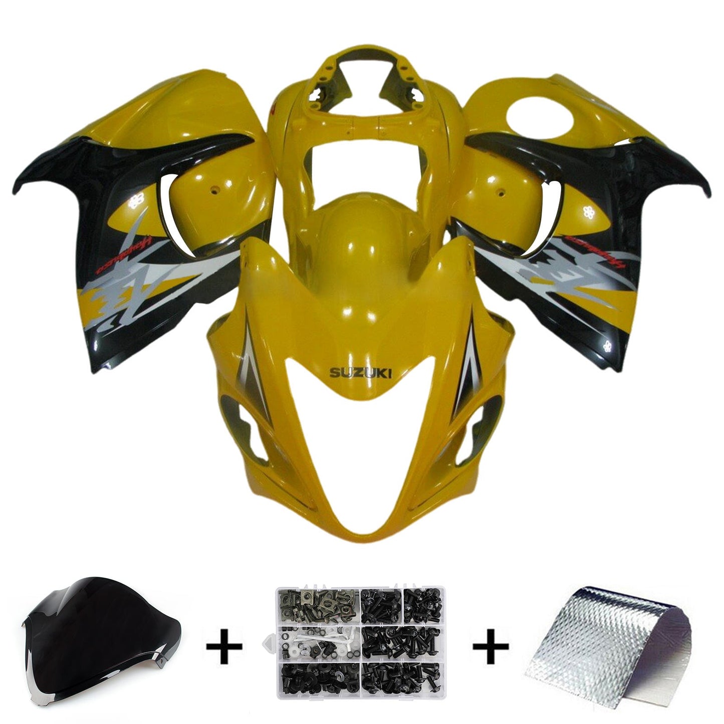 2008-2020 Suzuki Hayabusa GSX1300R Fairing Kit Bodywork Plastic ABS