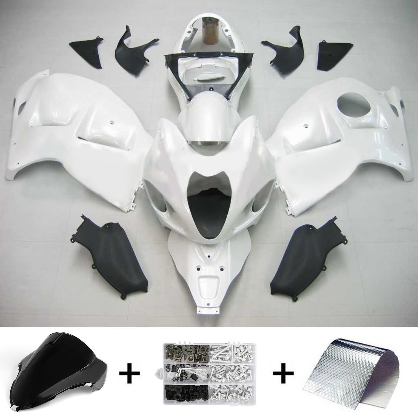 1999-2007 Suzuki Hayabusa GSXR1300 Fairing Kit Bodywork Plastic ABS