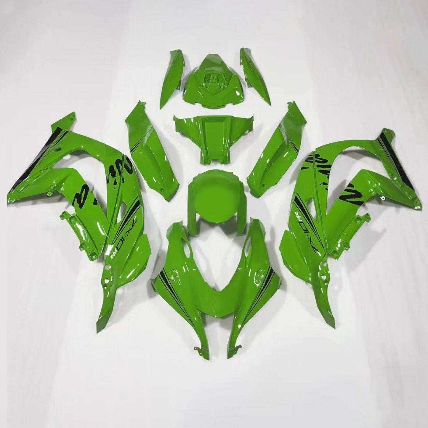 2016-2020 Kawasaki ZX10R Fairing Kit Bodywork Plastic ABS
