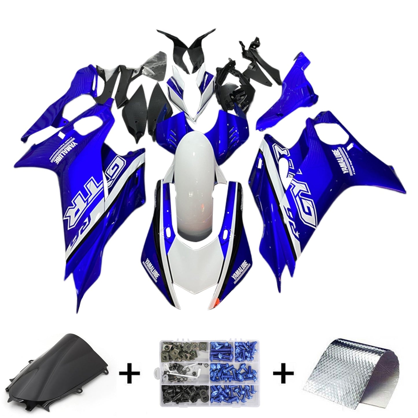 2017-2023 Yamaha YZF-R6 Fairing Kit Bodywork Plastic ABS