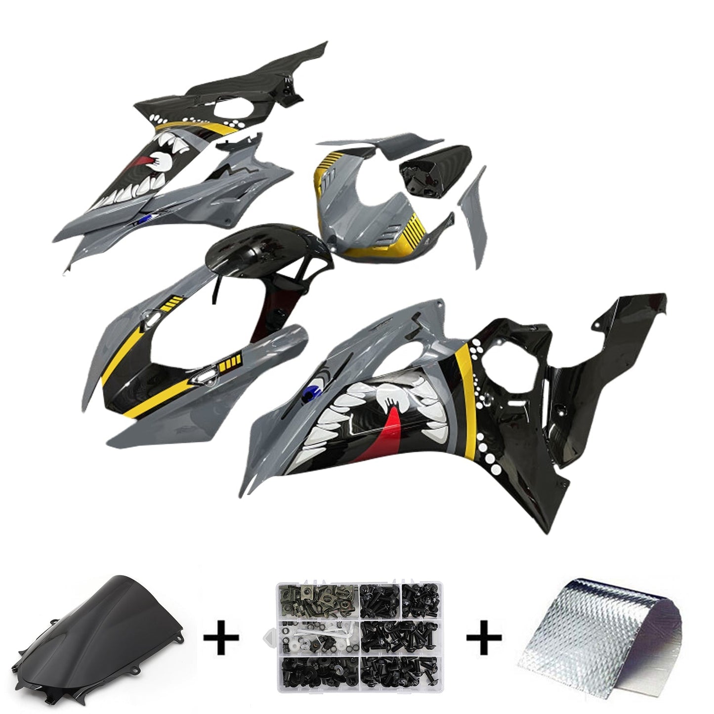 2017-2023 Yamaha YZF-R6 Fairing Kit Bodywork Plastic ABS