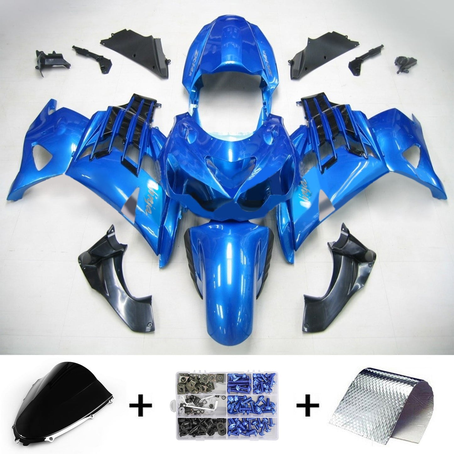 2012-2022 Kawasaki ZX14R ZZR1400 Fairing Kit Bodywork