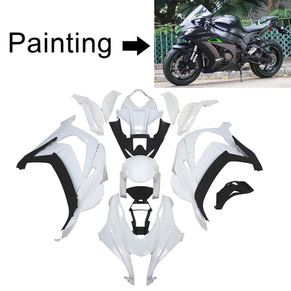 2016-2020 Kawasaki ZX10R Fairing Kit Bodywork Plastic ABS