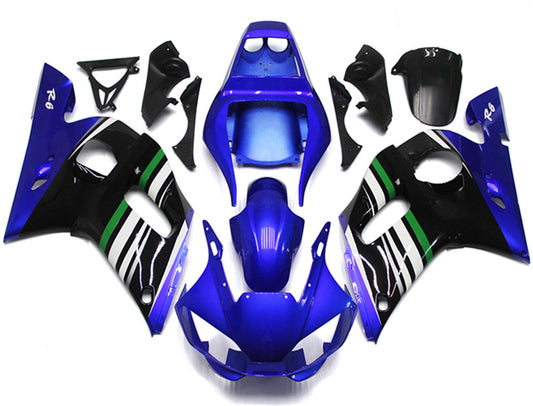 1998-2002 Yamaha YZF 600 R6 Fairing Kit Bodywork Plastic ABS