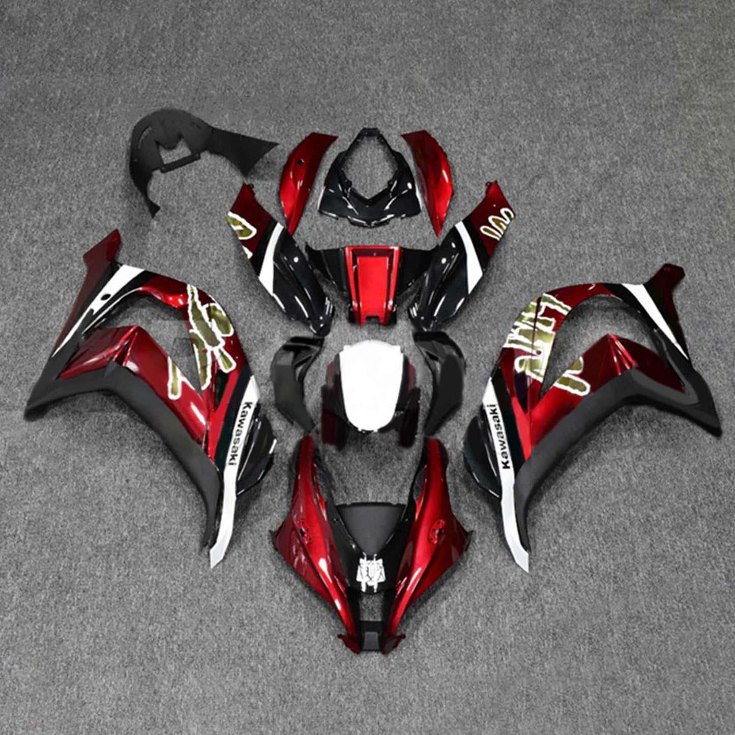 2016-2020 Kawasaki ZX10R Fairing Kit Bodywork Plastic ABS