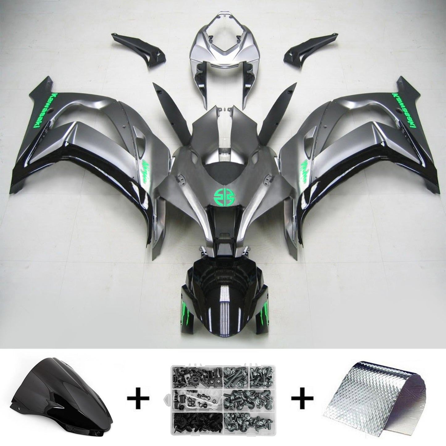 2021-2024 Kawasaki ZX-10R ZX-10RR Fairing Kit Bodywork ABS